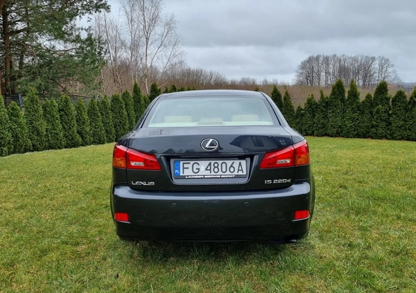 Lexus IS cena 27900 przebieg: 211508, rok produkcji 2007 z Bytów małe 781